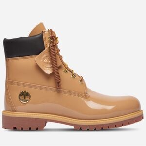🌾 TIMBERLAND 6 INCH BOOTS PATENT LEATHER WHEAT 🌾